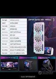AIO LOVINGCOOL DP versione 360mm / 240mm