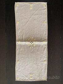 Centrino/centrotavola/runner vintage rettangolare