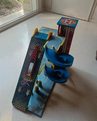 pista garage macchinine bambini