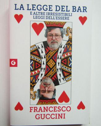 F.Guccini autografo su libro "la leggenda del bar"