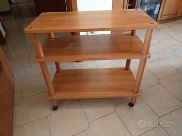 Porta televisione colore beige
