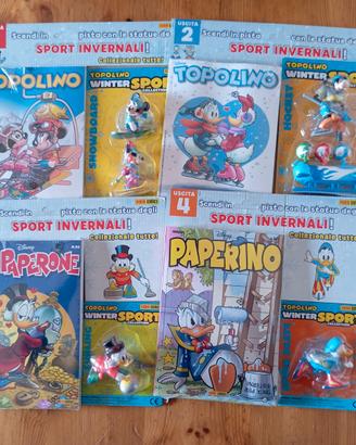 (470) - 4 Fumetti Topolino Olimpiadi