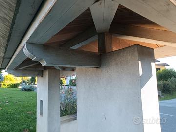 Orditura tetto entrata/ legnaia