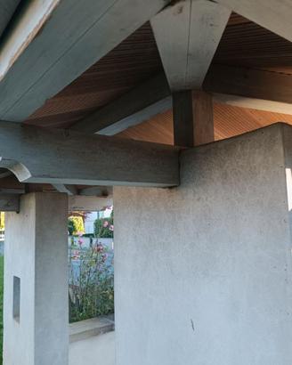 Orditura tetto entrata/ legnaia