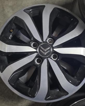 4 Cerchi da 15' in Lega - Citroen - C1 B000908077