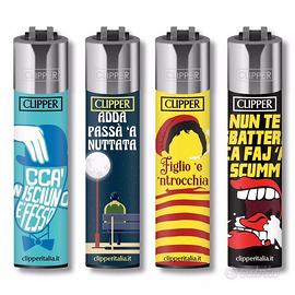 Clipper Napoli proverbi accendini