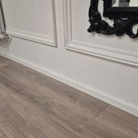 battiscopa bianco in legno pregiato 24mt 