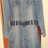Trench donna in jeans