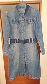 Trench donna in jeans