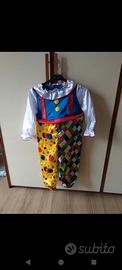 Costume Clown Carnevale