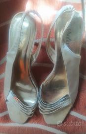 sandali vintage raso 