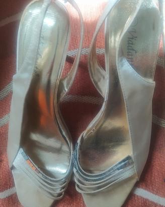 sandali vintage raso 