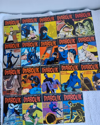 DIABOLIK ORIGINALI ANNI 1971 1972 1973