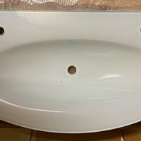 Maxi lavandino lavabo vetro