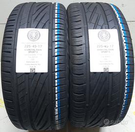 2 GOMME 225 45 17 UNIROYAL A77116