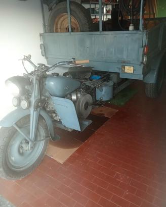 Moto Guzzi Ercole motocarro cassone ribaltabile