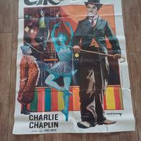 Locandina "Il Circo" Charlie Chaplin. 1969
