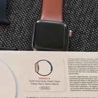 Apple watch S6 Cell in ACCIAIO 