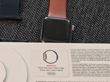 Apple watch S6 Cell in ACCIAIO 