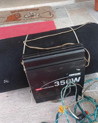 Amplificatore carpower 350W + Subwoofer jensen pas