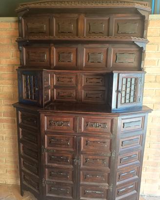 Mobile credenza in legno massello artigianale 