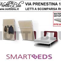 Letto a Scomparsa Smart Beds 2p Materasso Omaggio