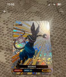 Lamincard Rara 59 Dragon Ball Super Beerus Diramix