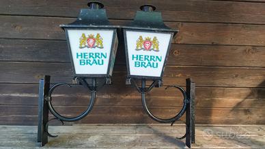 Coppia lanterne birreria