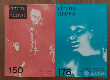 Cinema nuovo rivista numeri 150 e 178