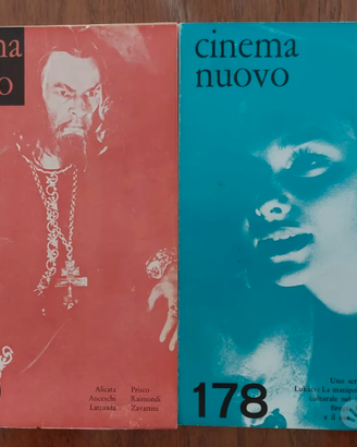 Cinema nuovo rivista numeri 150 e 178