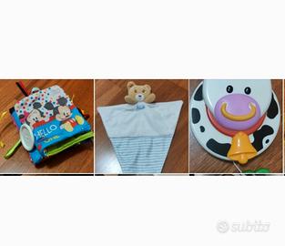 Libretto morbido, carillon e doudou