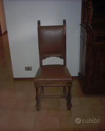 4 sedie antiche