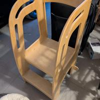 Sgabello multiuso con pareti di sicurezza