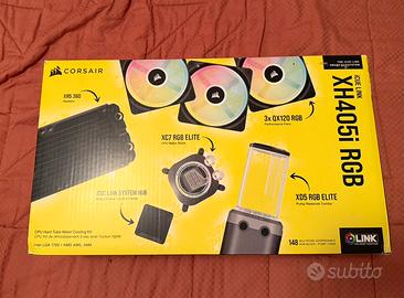 Corsair XH405i RGB custom loop kit nuovo