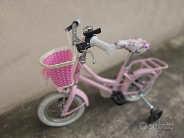 Bici da bambina - marca Alpina 12 pollici