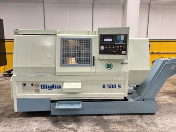 Tornio biglia b 500 s cnc fanuc