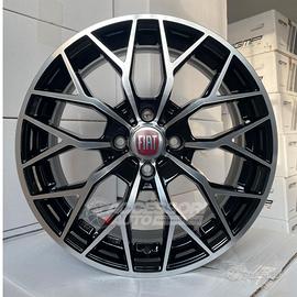 Set cerchi in lega da 17 dedica Fiat 600 G. Panda