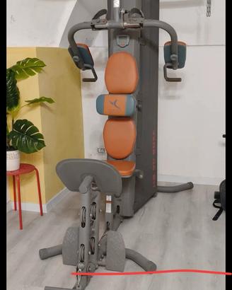 attrezzi palestra multipower vogatore trazionii