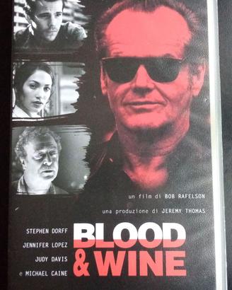 Blood & Wine, film VHS, J. Nicholson, M. Caine