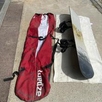Tavola snowboard Carbon Credit 150 con sacca