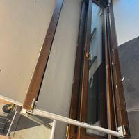 Serramento porta finestra pvc
