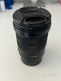 Ottica Sony 18-105 f/ 4.0 + Polarizzatore K&F