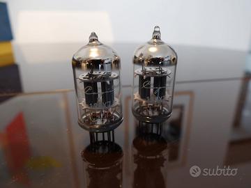 Coppia valvole Cayin 12AX7 matched pair perfette 