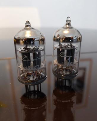 Coppia valvole Cayin 12AX7 matched pair perfette 