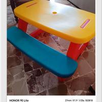 tavolo con panche