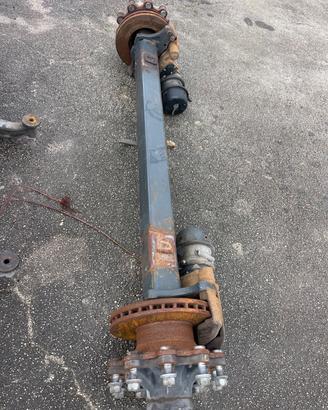 Assale bpw ecoplus a disco semirimorchio