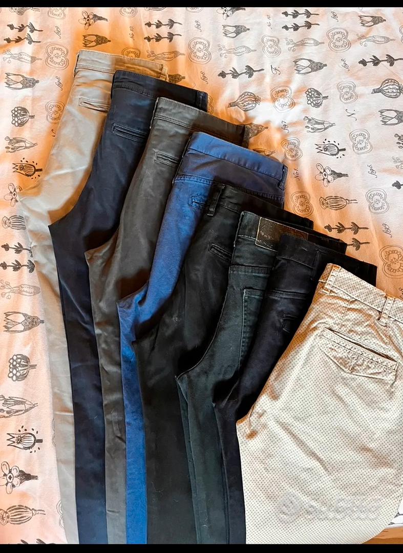 Pantaloni uomo taglie small Abbigliamento e Accessori In vendita