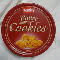 scatola biscotti in metallo