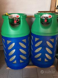 Bombole gas in vetroresina per caravan 