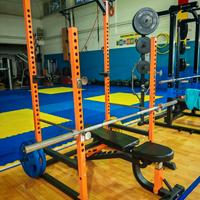 rack + panca palestra 